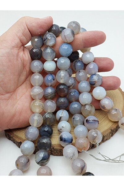 Yasamtohumu Agate Stone Faceted Cut String 16mm (62212)
