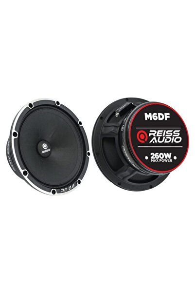 REISS AUDIO RS-M6DF-260W MAX-130W RMS-KALİTELİ-PROFESYONEL 16 CM MİDRANGE HOP...