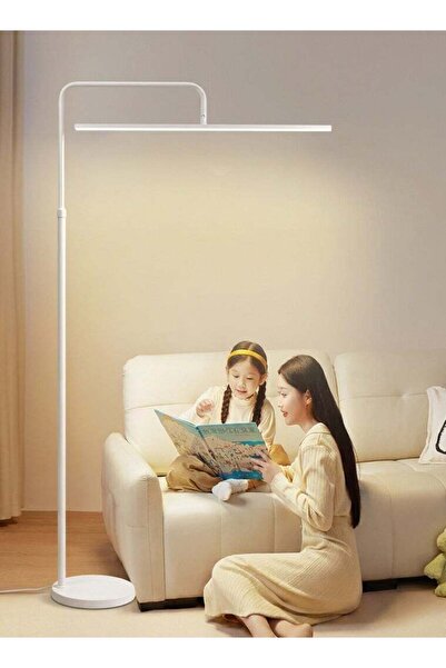 Generic مصباح أرضي LED كامل الطيف للعناية بالعين مع جهاز تحكم عن بعد، مصباح د...