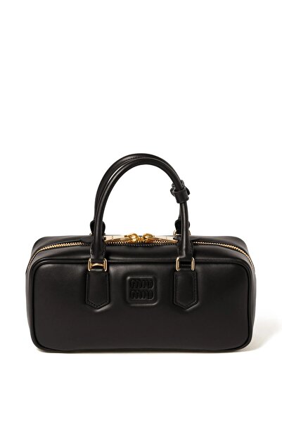 Miu Store Arcadie Leather Crossbody Hobo Handbag Women Camera With Top Handle...