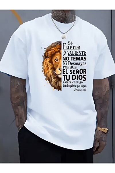 LİNA06 New Summer Men'S Short-Sleeve T-Shirt with Trendy Prints And Stylish D...