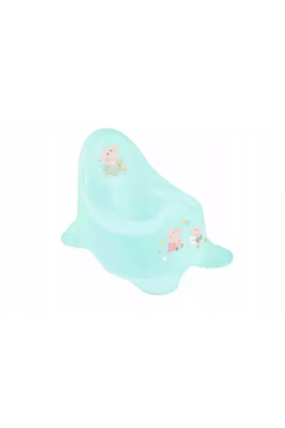 Keeeper Scaunel antiderapant Peppa Pig, verde mentă
