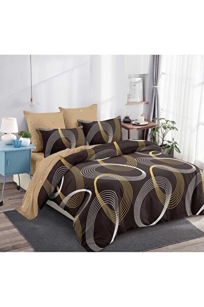 CHIRASO Set Lenjerie CHIRASO, FINET, 6 piese Cearceaf ELASTIC 180x200cm, Husa...