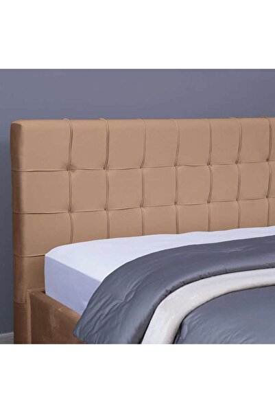 PAN HOME VISTA HEADBOARD VELVET GOLD L-200 : H-125 CM