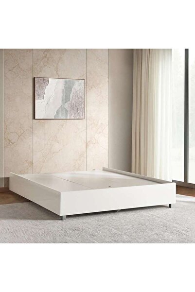 PAN HOME قاعدة سرير بيرنا 180×200 - أبيض