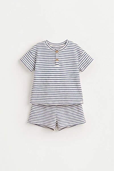 LEFTIES Rustik t-shirt ve bermuda takım