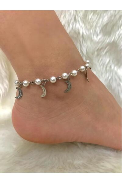 Beykan handmade سوار الكاحل بجمال اللؤلؤ