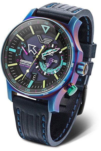 Vostok Europe Set bărbătesc VS57-595D737 — bleumarin, sportiv, cu o curea sup...