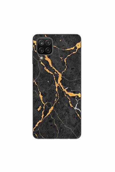OEM Husa compatibila cu Samsung Galaxy A22 4G Silicon Gel Tpu Model Noir Gold...