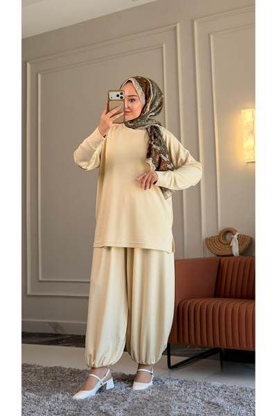 Suede Style 6574 - Stylish Comfortable Knitted Modal Fabric Casual Trousers w...