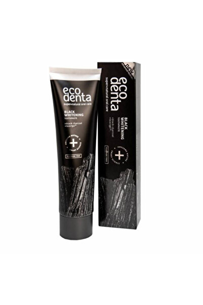 Ecodenta Pasta de Dinti pentru Albire Extra Black cu Carbune si Teavigo Extra...