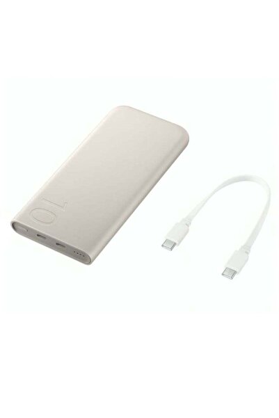 gen Power bank with 10000 mAh capacity, equipped with two Type-C ports, 25W