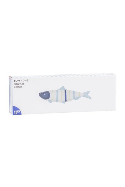 LC Waikiki LCW HOME Karışık Balık Figürlü Seramik Salata Tabağı 27 Cm