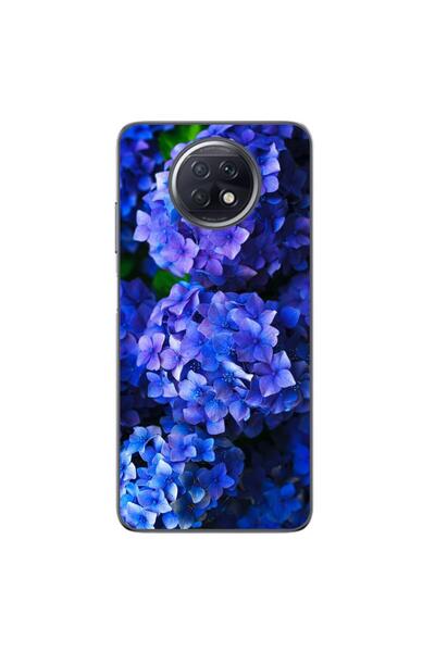 OEM Θήκη συμβατή με Xiaomi Redmi Note 9T Σιλικόνης Gel TPU με σχέδιο ορτανσίας