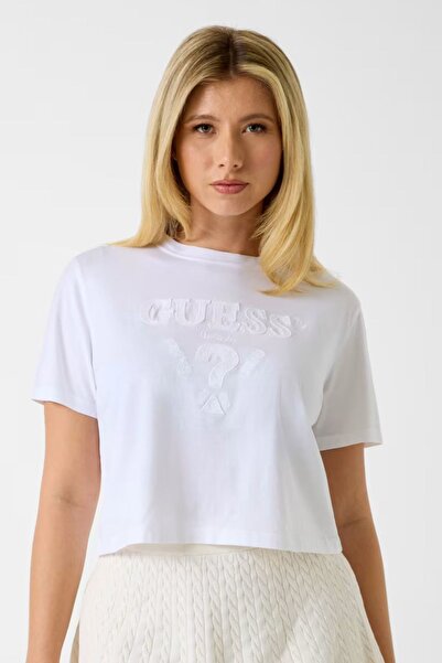 Guess Tricou alb pentru femei