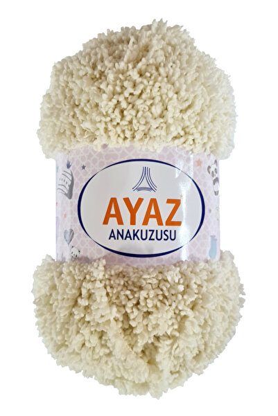 Ayaz Anakuzusu El Örgü İpi Ekru 7383
