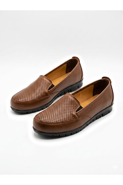 ERN SHOES Kadın Ortopedik Ve Topuk Jelli Ayakkabı Babet