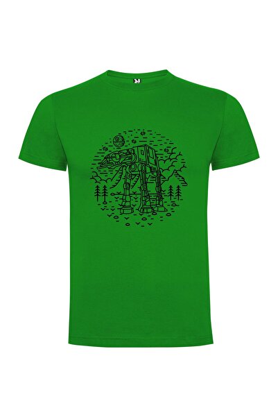 iLovePrints Robo Line Art Chic Tshirt
