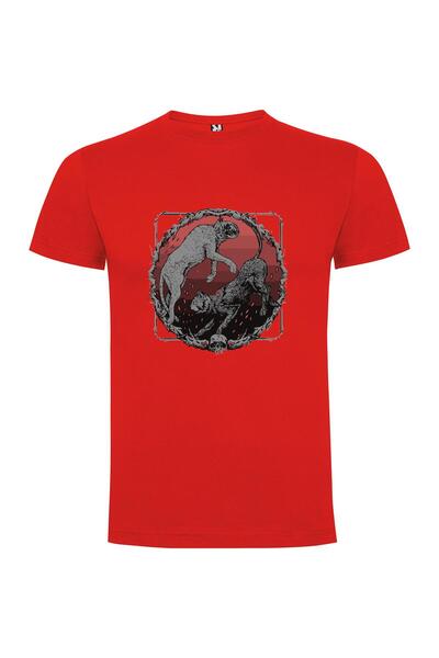 iLovePrints Skull Fight Inferno Tshirt