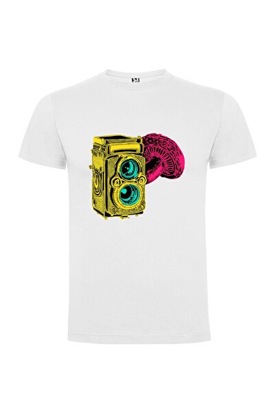 iLovePrints Camera & Donut Delight Tshirt