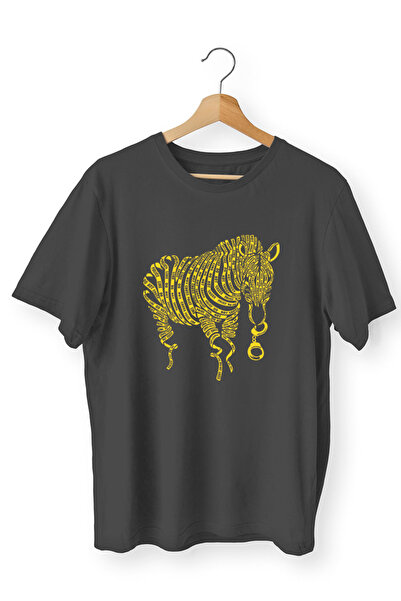 iLovePrints Μπλούζα Art Nature Of Crime Zebra