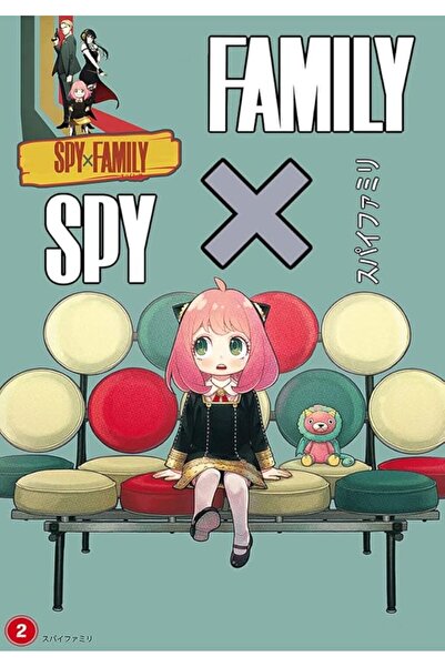 ESSESORIES Spy X Family Anime Poster Wall Art Room Decor Self Adhesive