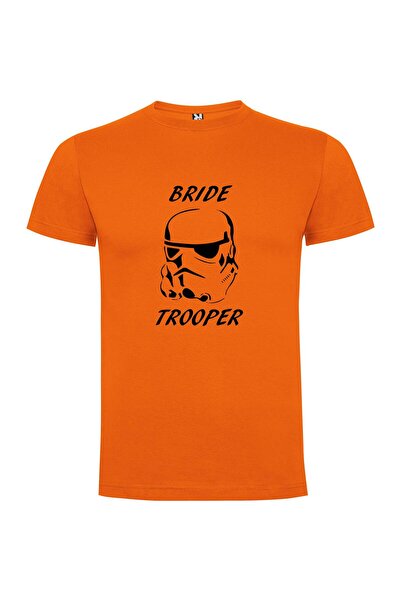 iLovePrints Bride Trooper Helmet Tshirt