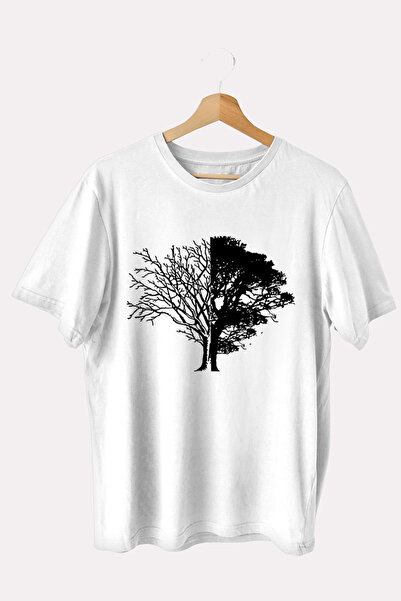 iLovePrints Μπλούζα Art Black Tree