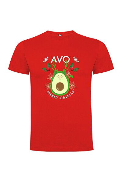 iLovePrints Merry Avocado Christmas Tshirt