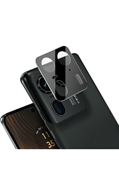 Techsuit Πλήρες Γυαλί Κάμερας - Motorola Edge 50 Ultra - Μαύρο