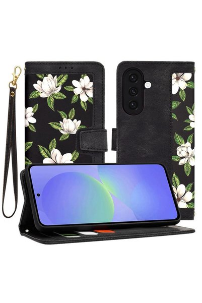 Techsuit FlipCraft - Samsung Galaxy A36 5G - Λουλούδια της Αυγής