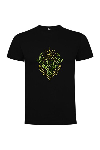 iLovePrints Neon Minotaur Logo Tshirt