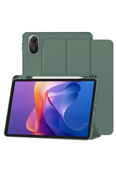 Techsuit Flex Trifold (με θήκη για μολύβι) - Xiaomi Redmi Pad 2 - Πράσινο