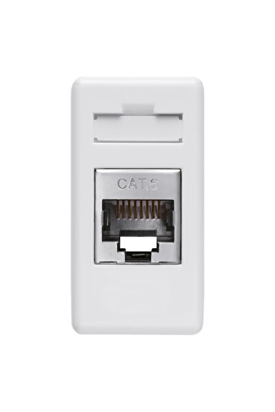 Gewiss Priza date RJ45 CAT6E (FTP) GW20686, alb 1 modul, 1 buc