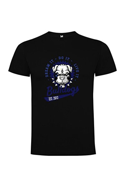 iLovePrints Bulldog Slugger Tshirt