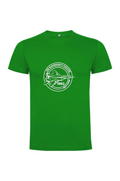 iLovePrints Blue Sky Fighter Art Tshirt