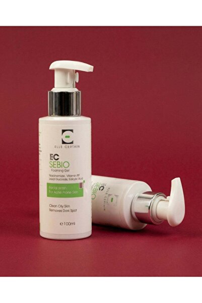 Bexer Pharmaceutical ELLE CERTAIN EC Sebio Foaming Gel Cleanser 100ml for Oil...