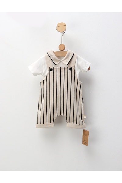 MiniKids Set de vara, Mertens, crem-alb