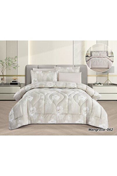 Asia Double Summer Quilt with Fixed Filling Luxury 6-Piece Quilt |   Highly S...