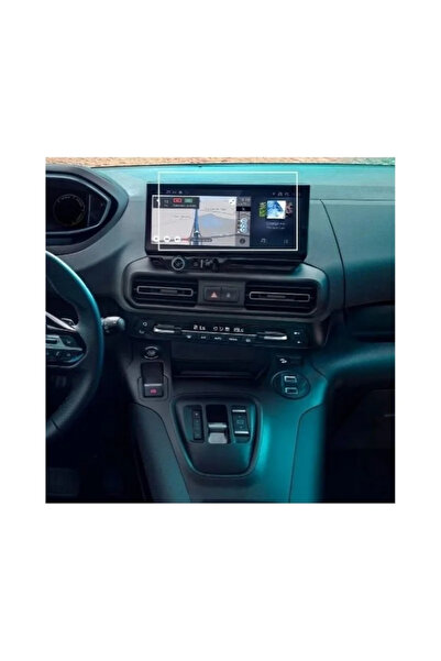 PiyasaSepeti Peugeot Rifter New Case Multimedia Compatible 9H Nano Screen Pro...