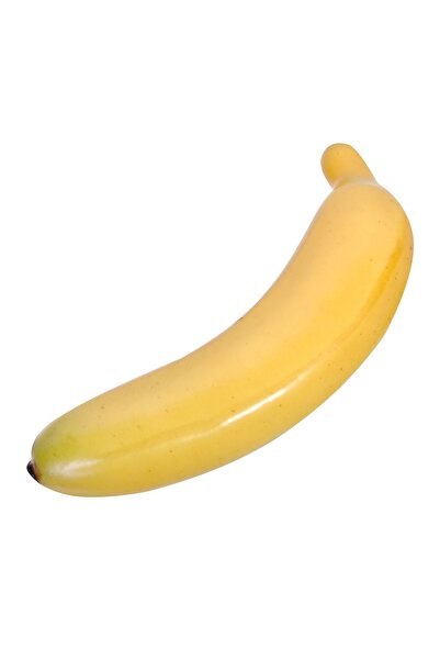 Z Store Banană artificială din plastic, 16 cm