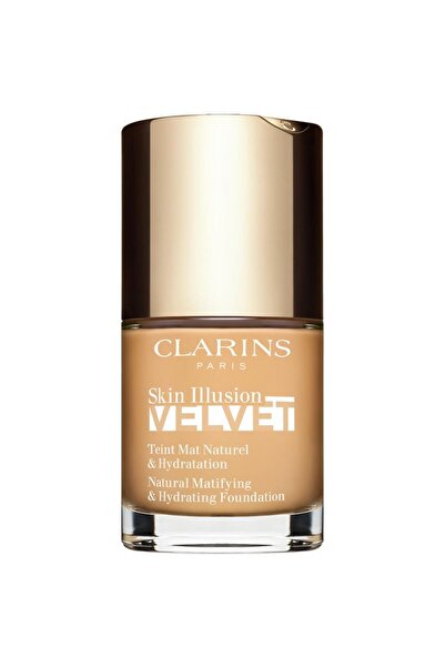 OEM Clarins, Skin Illusion Velvet Foundation, Mat, Fond de ten lichid, 105.5W...