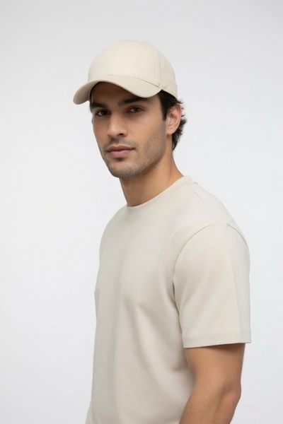 Mollycrush Luxury Unisex Cream Cotton Baseball Cap |   Premium Casual Outdoor Model