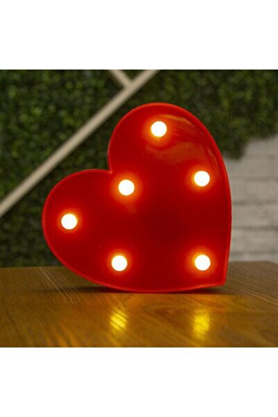 Choice5 red heart Number Letter Lamp Luminous Alphabet LED Lights Decororatio...