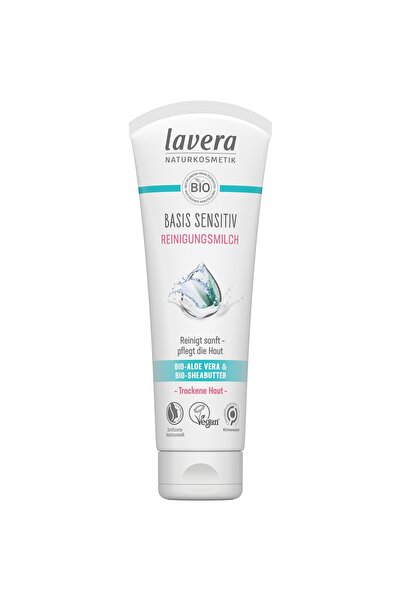 Lavera Lapte demachiant cu aloe vera bio si unt de shea bio pentru piele usca...