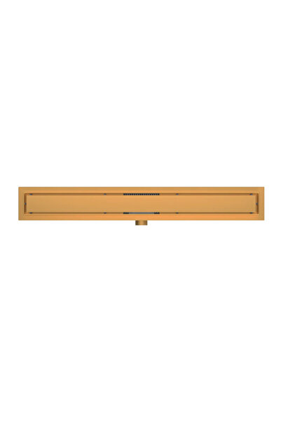 OEM Rigola dus Gold cu gratar plat, din inox, lungime 50 cm