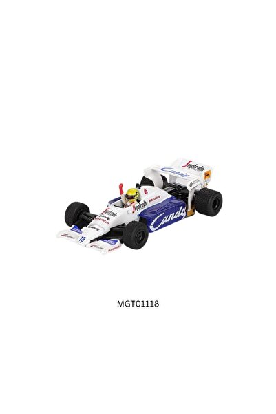 mini gt Toleman TG184 # 19 Ayrton Senna 1984 Grand Prix Monaco Model de mașin...