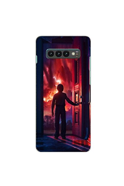 OEM Θήκη συμβατή με Samsung Galaxy S10 Plus από Σιλικόνη Gel TPU, Σχέδιο Stra...