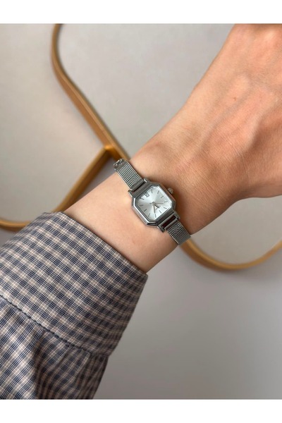MERW Daisy Model Silver Color Metal Cord Vintage Series Women Wrist Watch