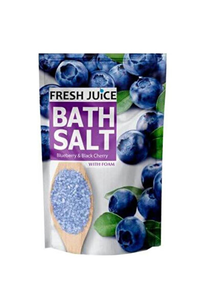 Fresh Juice Sare de Baie cu Spuma, Afine si Cirese Negre - Bath Salt Blueberr...